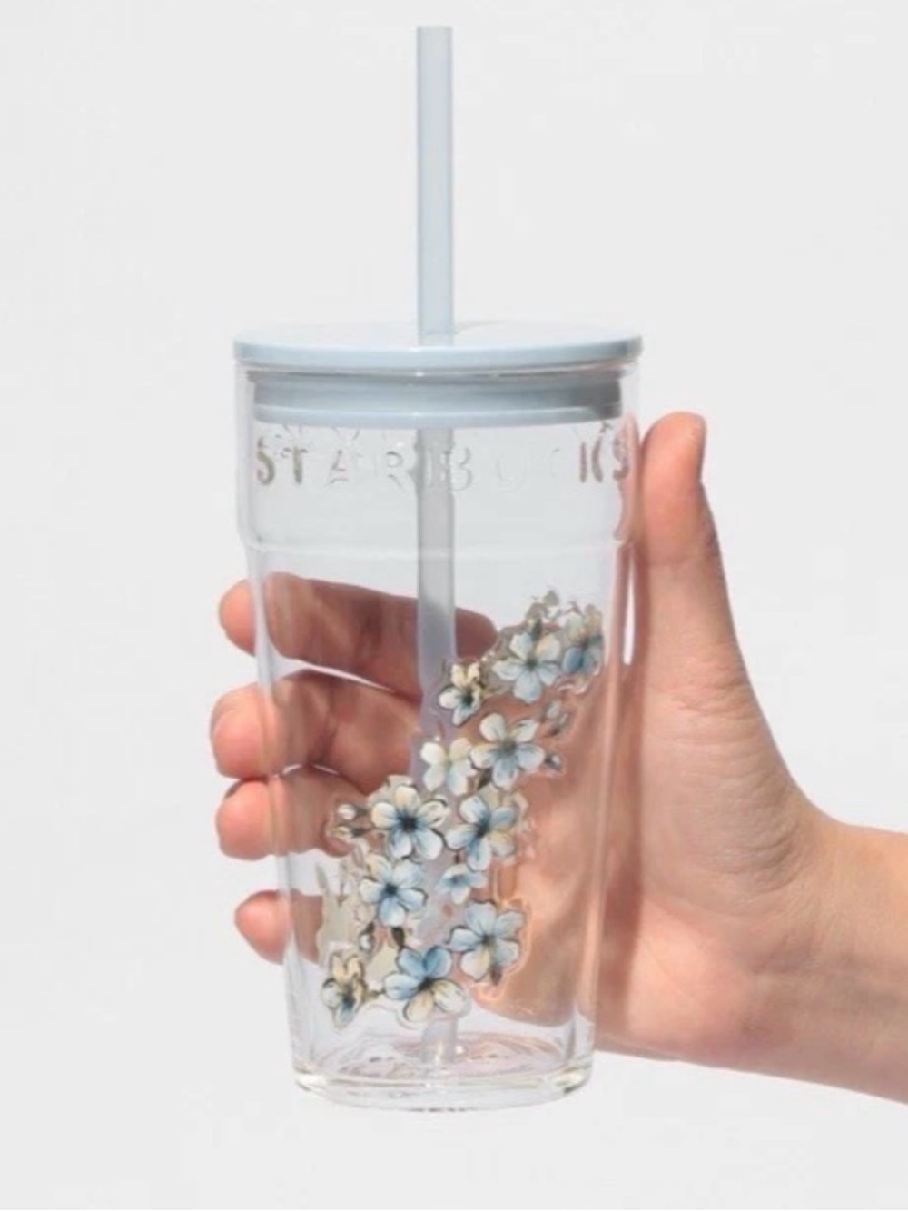 2026 Starbucks Japan
SAKURA Glass Straw Tumbler
Blue 473ml